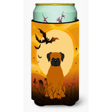 Caroline'S Treasures Halloween Fawn Boxer Tall Boy Beverage Insulator Hugger Bb4381Tbc, Multicolor