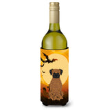 Caroline'S Treasures Bb4383Literk Halloween Brindle Boxer Wine Bottle Beverage Insulator Hugger, 750Ml, Multicolor