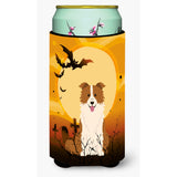 Caroline'S Treasures Halloween Border Collie Red White Tall Boy Beverage Insulator Hugger Bb4385Tbc, Multicolor
