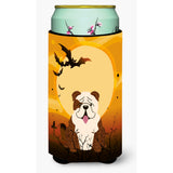 Caroline'S Treasures Halloween English Bulldog Brindle White Tall Boy Beverage Insulator Hugger Bb4387Tbc, Multicolor