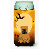 Caroline'S Treasures Halloween English Bulldog Red Tall Boy Beverage Insulator Hugger Bb4388Tbc, Multicolor