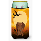 Caroline'S Treasures Halloween Dachshund Red Brown Tall Boy Beverage Insulator Hugger Bb4396Tbc, Multicolor