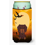 Caroline'S Treasures Halloween Dachshund Chocolate Tall Boy Beverage Insulator Hugger Bb4397Tbc, Multicolor