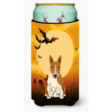 Caroline'S Treasures Halloween Bull Terrier Red White Tall Boy Beverage Insulator Hugger Bb4401Tbc, Multicolor