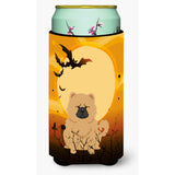 Caroline'S Treasures Halloween Chow Cream Tall Boy Beverage Insulator Hugger Bb4410Tbc, Multicolor