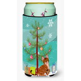 Caroline'S Treasures Sokoke Cat Merry Christmas Tree Tall Boy Beverage Insulator Hugger, Multicolor