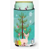 Caroline'S Treasures Sphynx Cat Merry Christmas Tree Tall Boy Beverage Insulator Hugger, Multicolor