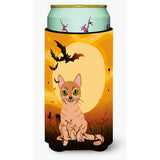Caroline'S Treasures Halloween Australian Mist Cat Tall Boy Beverage Insulator Hugger, Multicolor