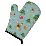 Caroline'S Treasures Bb4670Ovmt Christmas French Bulldog Cream Oven Mitt, 12 By 8.5, Multicolor