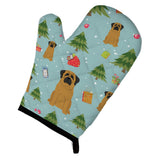 Caroline'S Treasures Bb4678Ovmt Christmas Mastiff Oven Mitt, 12 By 8.5, Multicolor