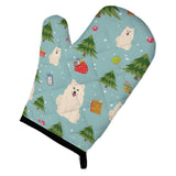 Caroline'S Treasures Bb4690Ovmt Christmas Samoyed Oven Mitt, 12 By 8.5, Multicolor