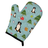 Caroline'S Treasures Bb4696Ovmt Christmas Bernese Mountain Dog Oven Mitt, 12 By 8.5, Multicolor