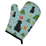 Caroline'S Treasures Bb4717Ovmt Christmas Black Labrador Oven Mitt, 12 By 8.5, Multicolor
