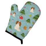 Caroline'S Treasures Bb4718Ovmt Christmas Cavalier Spaniel Oven Mitt, 12 By 8.5, Multicolor
