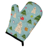 Caroline'S Treasures Bb4754Ovmt Christmas Cocker Spaniel Buff Oven Mitt, 12 By 8.5, Multicolor