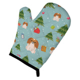 Caroline'S Treasures Bb4763Ovmt Christmas Pekingnese Red White Oven Mitt, 12 By 8.5, Multicolor