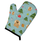 Caroline'S Treasures Bb4764Ovmt Christmas Pekingnese Fawn Sable Oven Mitt, 12 By 8.5, Multicolor