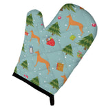Caroline'S Treasures Bb4812Ovmt Christmas Pharaoh Hound Oven Mitt, 12 By 8.5, Multicolor