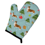 Caroline'S Treasures Bb4844Ovmt Christmas Corgi Oven Mitt, 12 By 8.5, Multicolor
