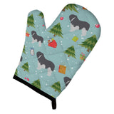 Caroline'S Treasures Bb4856Ovmt Christmas Polish Lowland Sheepdog Dog Oven Mitt, 12 By 8.5, Multicolor