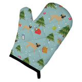 Caroline'S Treasures Bb4918Ovmt Christmas Bullmastiff Oven Mitt, 12 By 8.5, Multicolor