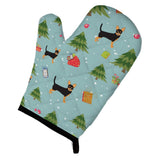 Caroline'S Treasures Bb4930Ovmt Christmas Black Tan Chihuahua Oven Mitt, 12 By 8.5, Multicolor