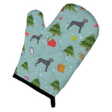 Caroline'S Treasures Bb4949Ovmt Christmas Blue Natural Great Dane Oven Mitt, 12 By 8.5, Multicolor