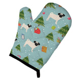 Caroline'S Treasures Bb4975Ovmt Christmas Pug Oven Mitt, 12 By 8.5, Multicolor