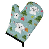Caroline'S Treasures Bb4997Ovmt Christmas Maltese Oven Mitt, 12 By 8.5, Multicolor