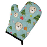 Caroline'S Treasures Bb5001Ovmt Christmas Longhair Creme Dachshund Oven Mitt, 12 By 8.5, Multicolor