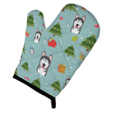 Caroline'S Treasures Bb5007Ovmt Christmas Alaskan Malamute Oven Mitt, 12 By 8.5, Multicolor