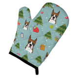 Caroline'S Treasures Bb5012Ovmt Christmas Boxer Oven Mitt, 12 By 8.5, Multicolor