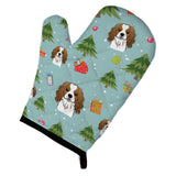 Caroline'S Treasures Bb5013Ovmt Christmas Cavalier Spaniel Oven Mitt, 12 By 8.5, Multicolor