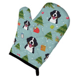 Caroline'S Treasures Bb5026Ovmt Christmas Bernese Mountain Dog Oven Mitt, 12 By 8.5, Multicolor