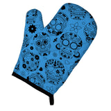 Caroline'S Treasures Day Of The Dead Red Oven Mitt, Multicolor, 12 X 8.5
