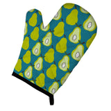 Caroline'S Treasures Pears On Green Oven Mitt, Multicolor, 12 X 8.5