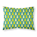 Caroline'S Treasures Pears On Green Pillowcase, Standard, Multicolor