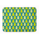 Caroline'S Treasures Pears On Green Floor Mat, 19 X 27, Multicolor