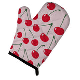 Caroline'S Treasures Cherries On Pink Oven Mitt, Multicolor, 12 X 8.5