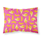 Caroline'S Treasures Bananas On Pink Pillowcase, Standard, Multicolor