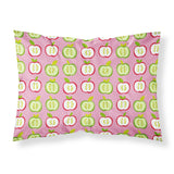 Caroline'S Treasures Apples On Pink Pillowcase, Standard, Multicolor