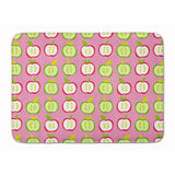 Caroline'S Treasures Apples On Pink Floor Mat, 19 X 27, Multicolor