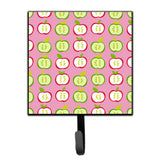 Caroline'S Treasures Apples On Pink Wall Hook, Small, Multicolor