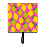 Caroline'S Treasures Lemons And Limes On Pink Wall Hook, Small, Multicolor