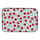 Caroline'S Treasures Cherries On Blue Dish Drying Mat, 14 X 21