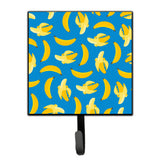 Caroline'S Treasures Bananas On Blue Wall Hook, Small, Multicolor
