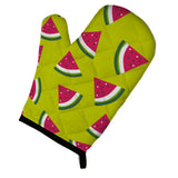 Caroline'S Treasures Watermelon On Lime Green Oven Mitt, Multicolor, 12 X 8.5