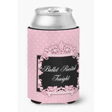Caroline'S Treasures Ballerina Ballet Recital Tonight Can Or Bottle Hugger, Can Hugger, Multicolor
