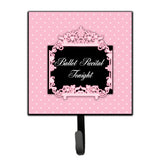 Caroline'S Treasures Ballerina Ballet Recital Tonight Wall Hook, Small, Multicolor