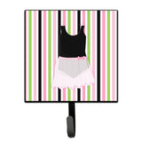 Caroline'S Treasures Ballerina Leotard And Skirt Wall Hook, Small, Multicolor